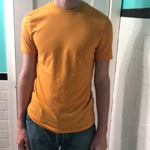 Topman Mustard Yellow Tee